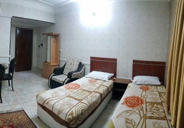 اتاق دو تخته توئین هتل آپارتمان عامری قم